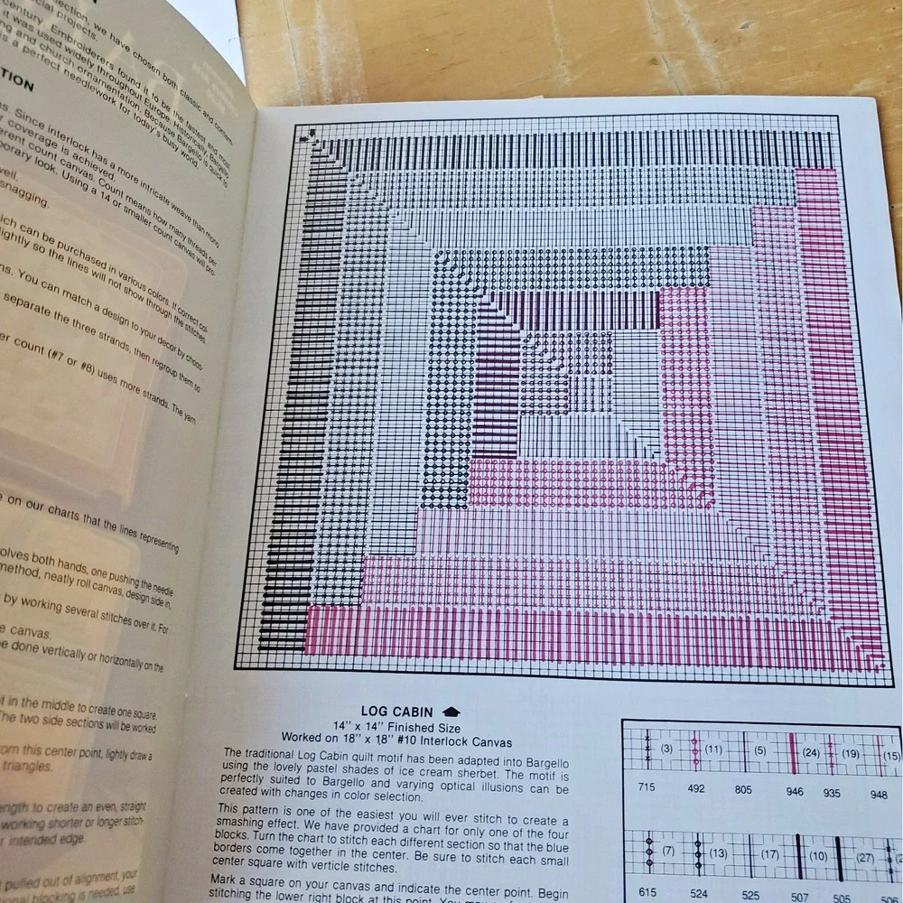 Cross Stitch Pattern Lot 11 Serendipity Designs Carolyn Meacham 4 WAY BARGELLO